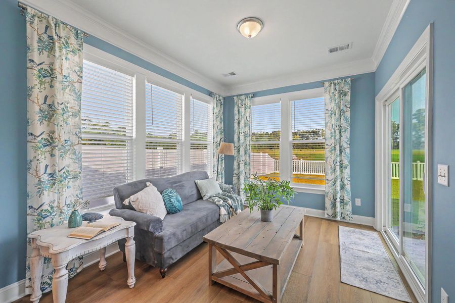 Furnished interior view inside a new home in Parker's Preserve, Ridgeville (Image 11).