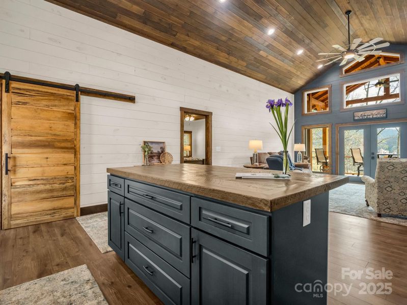 Furnished interior view inside a new home in , Hendersonville (Image 8).