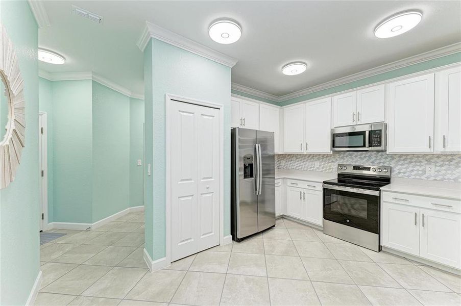 Furnished interior view inside a new home in , Englewood (Image 9). Furnished interior view inside a new home in , Englewood (Image 9).