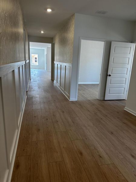 Spacious, unfurnished interior of a new home in Horizons at Carnes Crossroads | 55+: Legends Collection, Summerville (Image 17). Spacious, unfurnished interior of a new home in Horizons at Carnes Crossroads | 55+: Legends Collection, Summerville (Image 17).