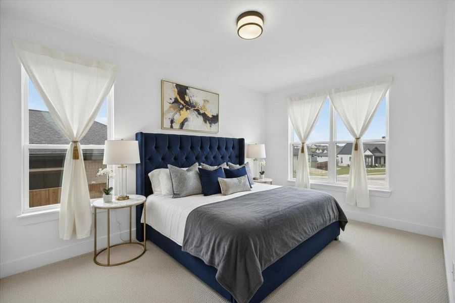 Furnished interior view inside a new home in Talon Hills, Fort Worth (Image 33).