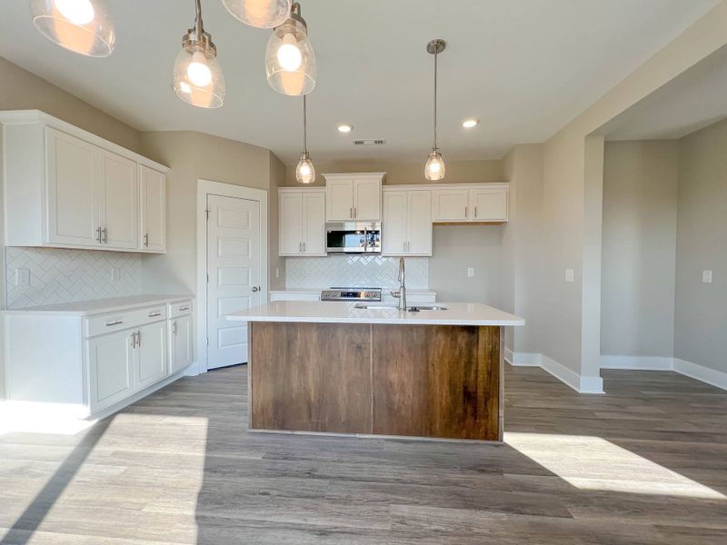 Furnished interior view inside a new home in Westfield Garden Homes, Gallatin (Image 3).
