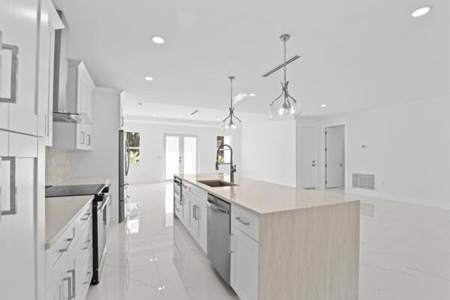 Furnished interior view inside a new home in , Loxahatchee (Image 11).