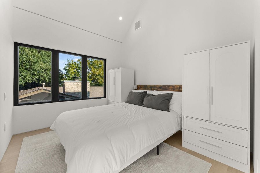 Furnished interior view inside a new home in , Austin (Image 17). Furnished interior view inside a new home in , Austin (Image 17).