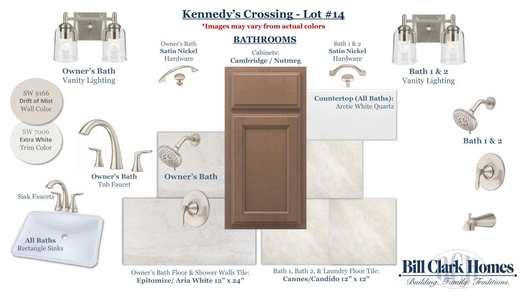 Sample of building materials used in homes in Kennedy's Crossing, Grimesland (Image 4).