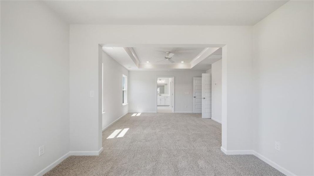 Spacious, unfurnished interior of a new home in The Gates at Pates Creek, Hampton (Image 20). Spacious, unfurnished interior of a new home in The Gates at Pates Creek, Hampton (Image 20).