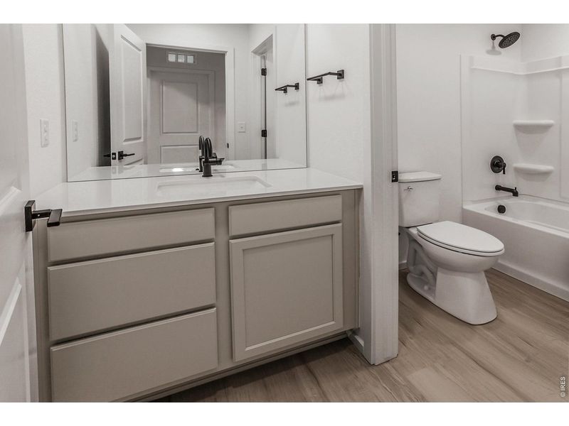 Furnished interior view inside a new home in , Johnstown (Image 8).