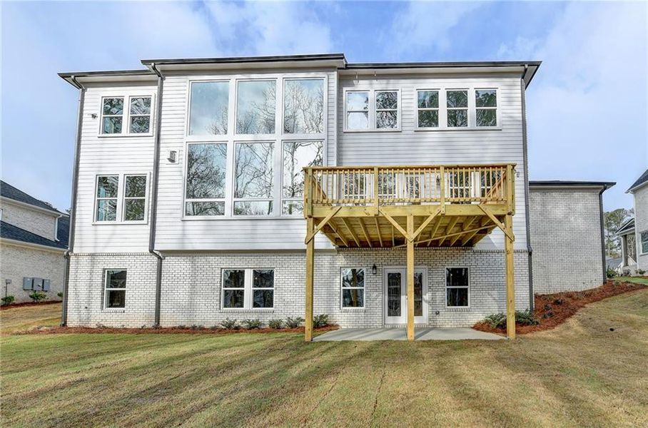 Exterior details and patio area of a home in , Cumming (Image 30).