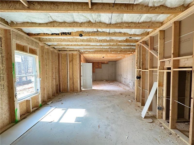 In-progress construction of a new home in , Dallas, GA (Image 33).