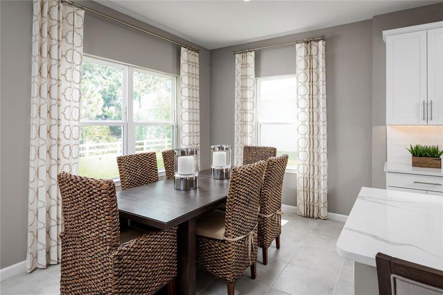 Furnished interior view inside a new home in Morningside Reserve, Leesburg (Image 13).