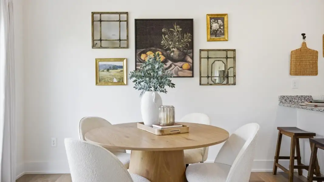 Representative furnished interior of a home built from the Mitchell Townhome by D.R. Horton in Smoky Hollow, Sevierville (Image 10).