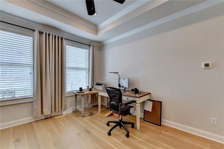 Furnished interior view inside a new home in , Alpharetta (Image 36).