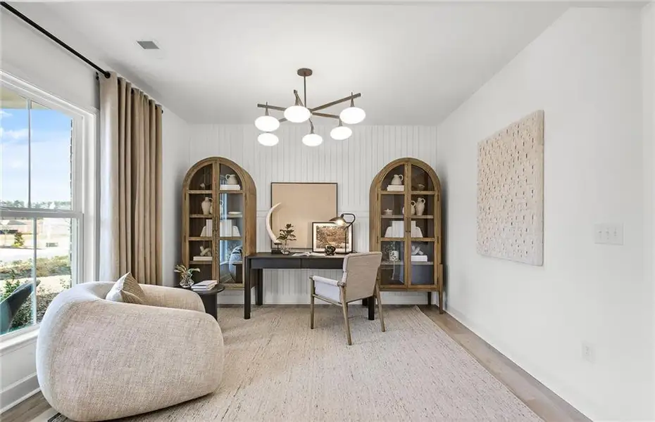 Furnished interior view inside a new home in Anderson Point Estates, McDonough (Image 16).