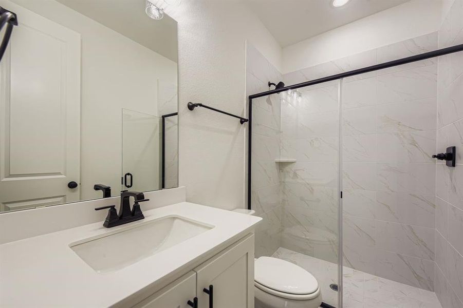 Furnished interior view inside a new home in Sweetgrass 50s, Haslet (Image 6).