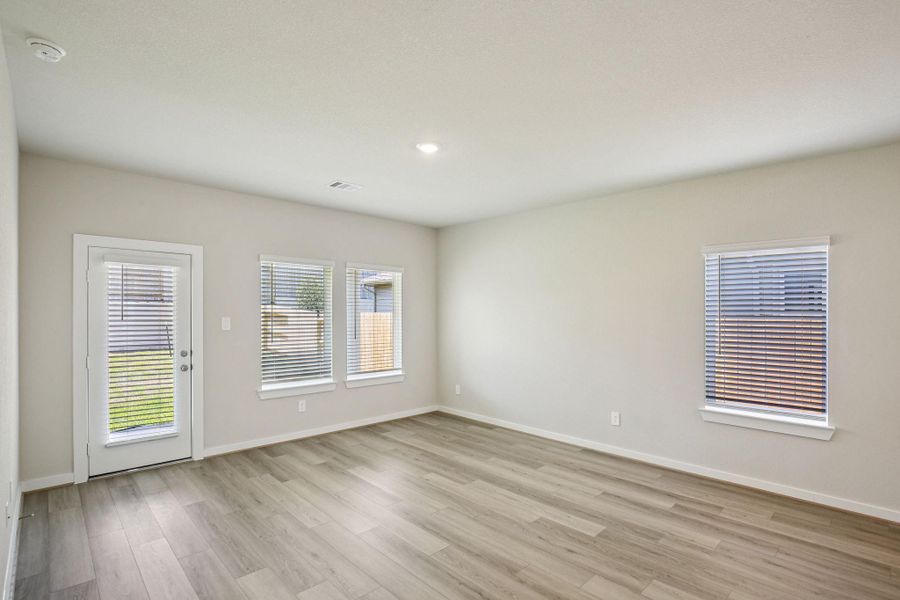 Photo is not of the actual home, but is an inspirational photo of builder’s model home and may depict options, furnishings, and/or decorator features that are not included