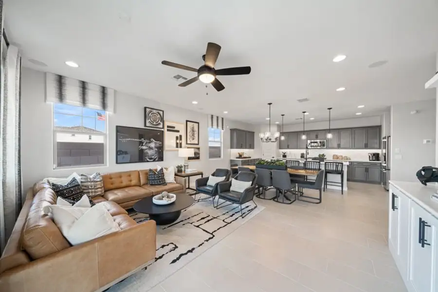 Furnished interior view inside a new home in Parkside, Avondale (Image 4). Furnished interior view inside a new home in Parkside, Avondale (Image 4).