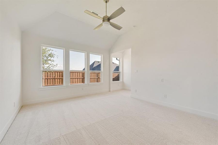 Spacious, unfurnished interior of a new home in Hillside Village, Celina (Image 26). Spacious, unfurnished interior of a new home in Hillside Village, Celina (Image 26).