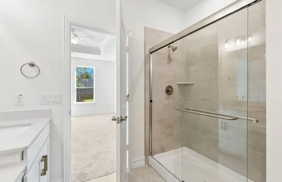 Furnished interior view inside a new home in Treeline, Justin (Image 8).