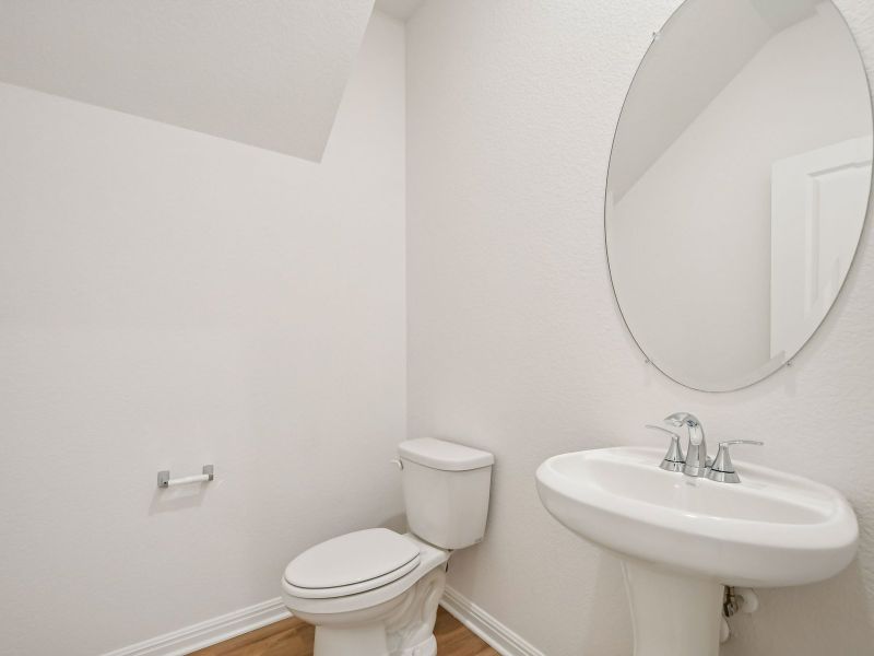 Furnished interior view inside a new home in Eastern Wells, Jarrell (Image 4).