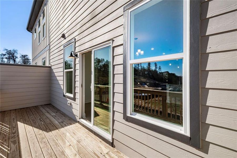 Exterior details and patio area of a home in , Sugar Hill (Image 4). Exterior details and patio area of a home in , Sugar Hill (Image 4).
