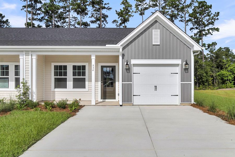 Front exterior of a new home in , Summerville, SC, highlighting curb appeal (Image 2). Front exterior of a new home in , Summerville, SC, highlighting curb appeal (Image 2).