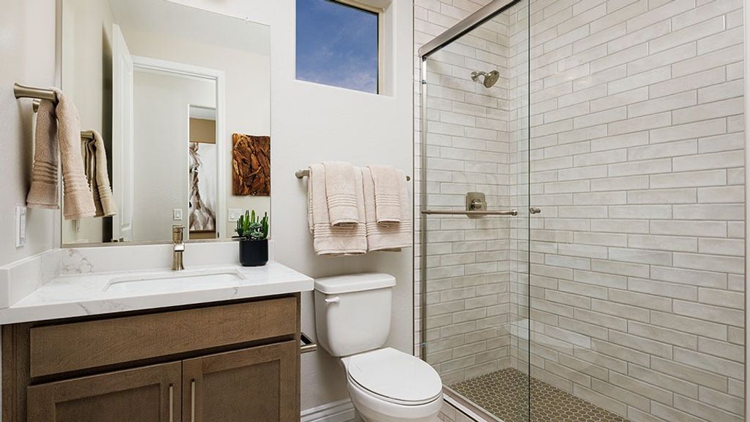 Representative furnished interior of a home built from the Regal by Taylor Morrison in Ladera Trails, Peoria (Image 16).