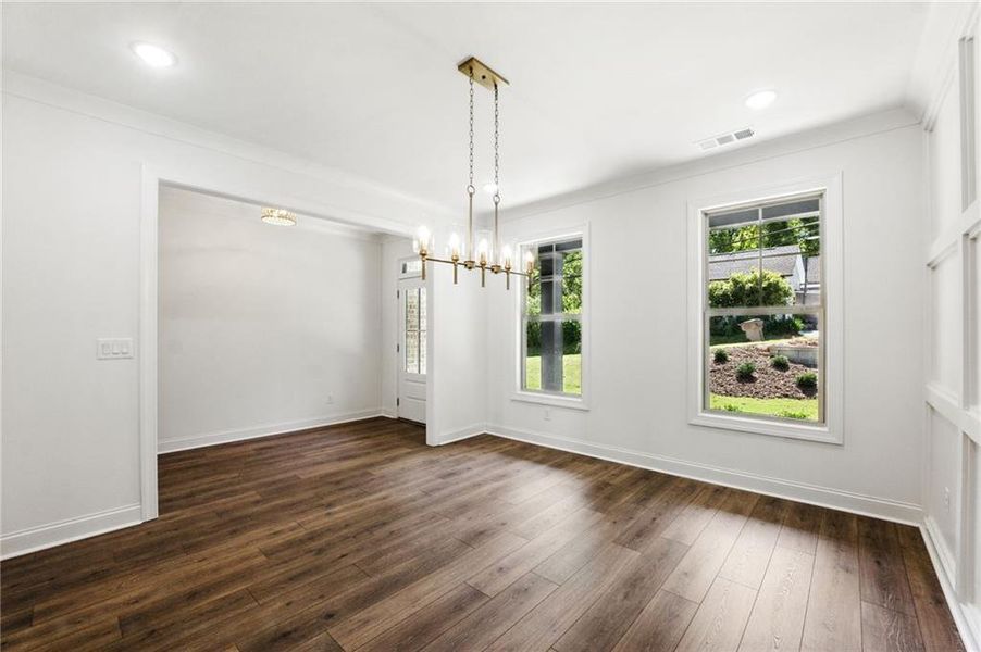 Spacious, unfurnished interior of a new home in , Buford (Image 40).
