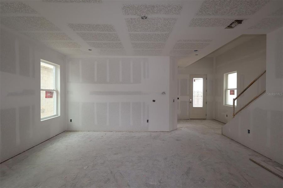 In-progress construction of a new home in Lake Star at Ovation, Winter Garden, FL (Image 17). In-progress construction of a new home in Lake Star at Ovation, Winter Garden, FL (Image 17).