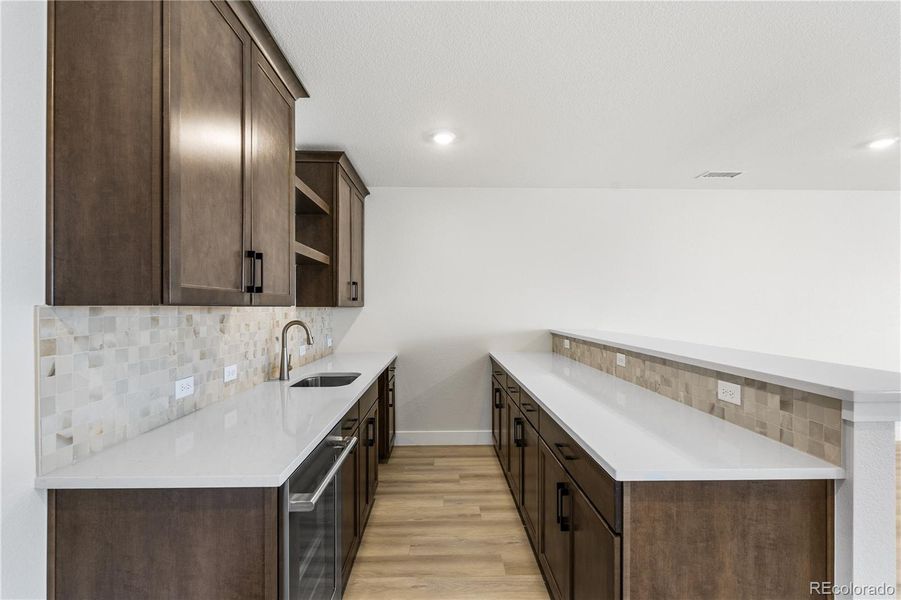 Furnished interior view inside a new home in Luxe at The Canyons, Castle Pines (Image 14).