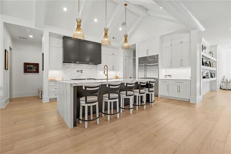 Furnished interior view inside a new home in , Alpharetta (Image 52).