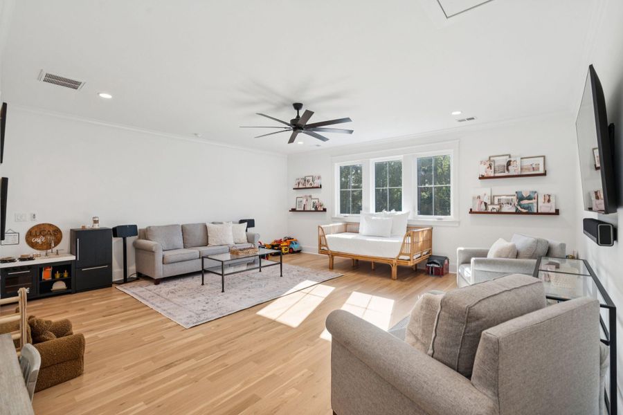 Furnished interior view inside a new home in , Mount Pleasant (Image 84).