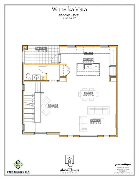2D floor plan layout of this home in , Houston, TX (Image 4).