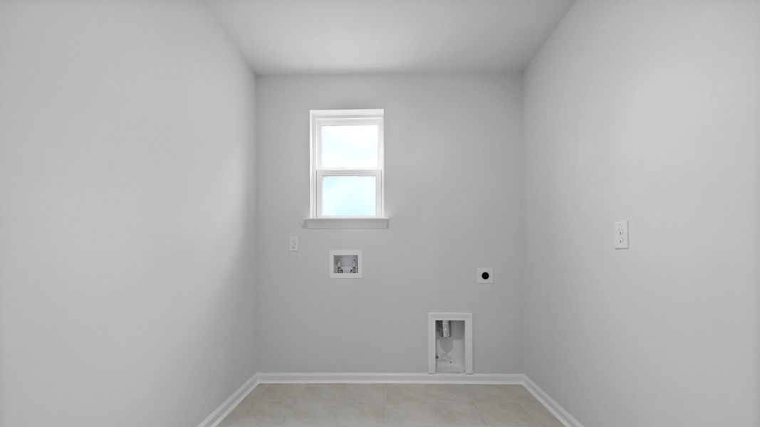 Representative unfurnished interior of a home built from the HARBOR OAK by D.R. Horton in Founders Corner, Summerville (Image 40).