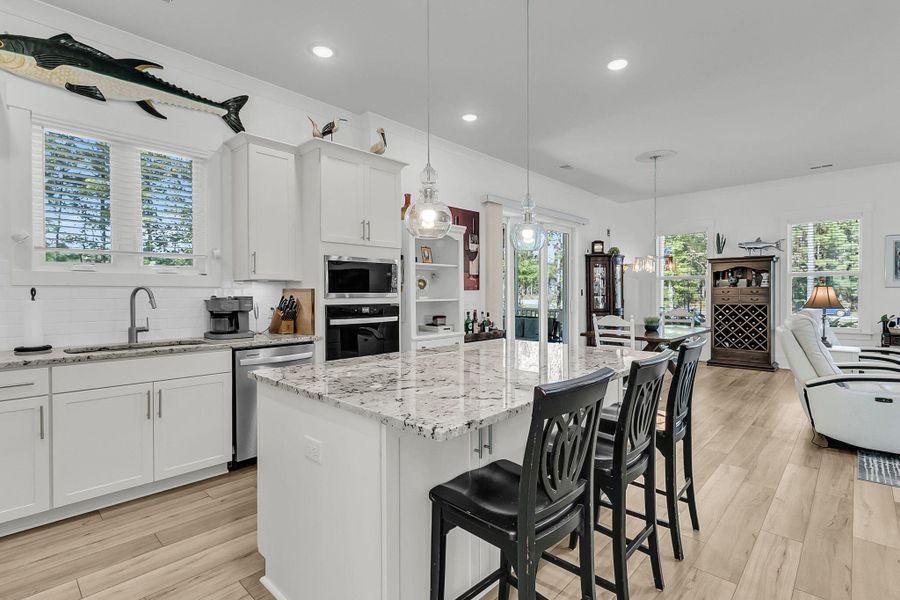 Furnished interior view inside a new home in , Huger (Image 12).