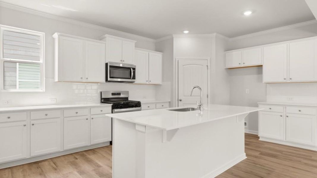 Furnished interior view inside a new home in Braselton Village, Braselton (Image 11).