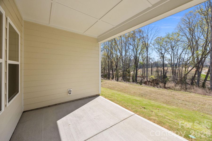 Exterior details and patio area of a home in McFarland Estates, York (Image 18). Exterior details and patio area of a home in McFarland Estates, York (Image 18).