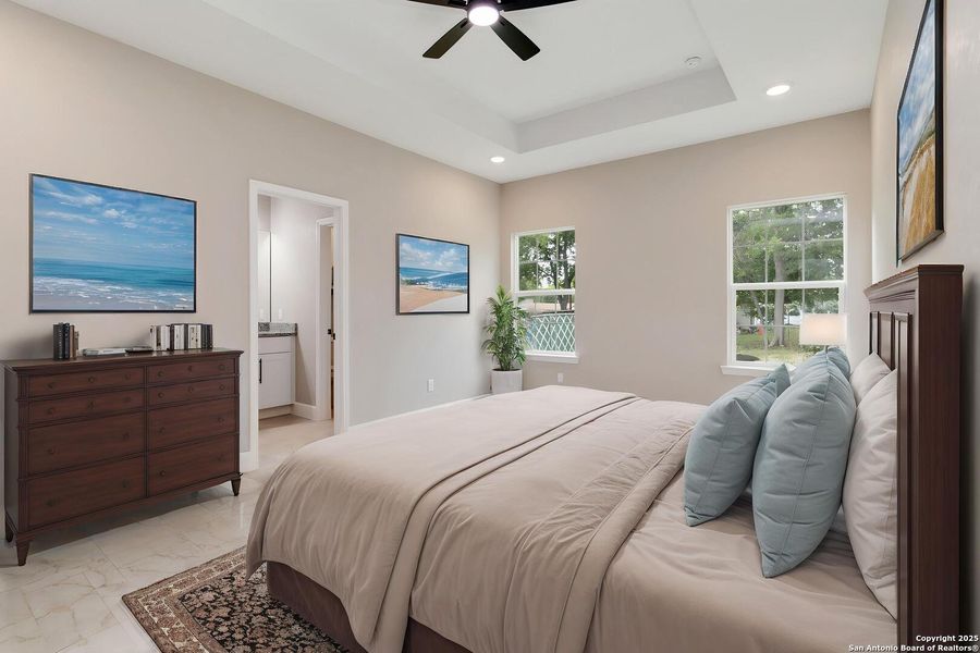Furnished interior view inside a new home in , San Antonio (Image 7).