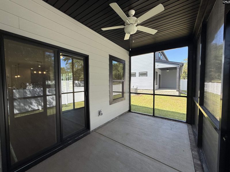 Exterior details and patio area of a home in Dunbar Village, Cayce (Image 26).