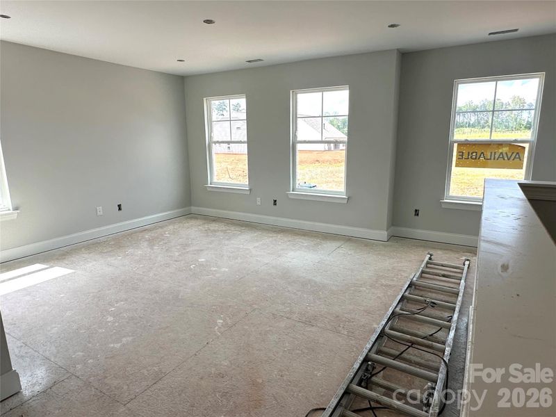 Construction progress of homesite 164