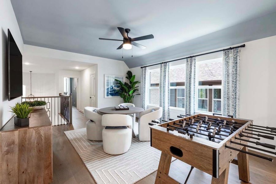 Furnished interior view inside a new home in Two Step Farm, Montgomery (Image 9).