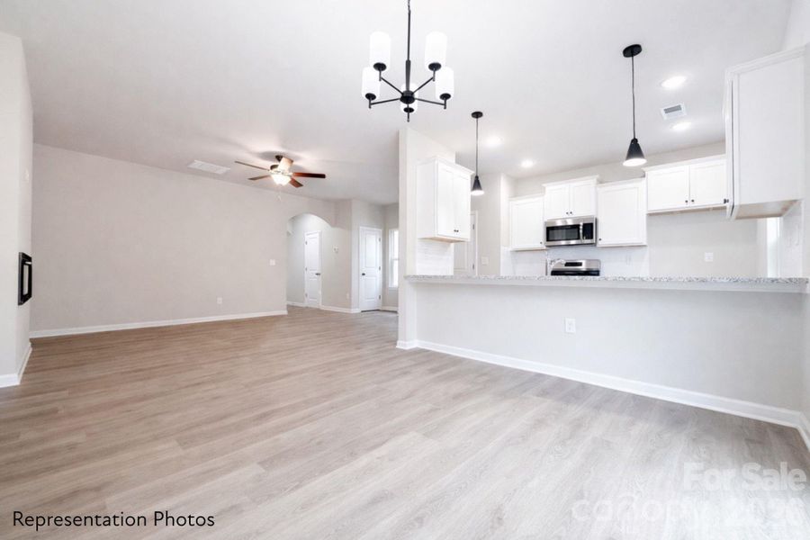 Spacious, unfurnished interior of a new home in , Charlotte (Image 11). Spacious, unfurnished interior of a new home in , Charlotte (Image 11).
