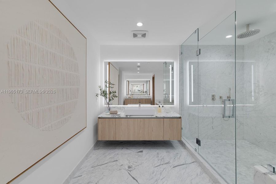 Furnished interior view inside a new home in , Bay Harbor Islands (Image 29). Furnished interior view inside a new home in , Bay Harbor Islands (Image 29).