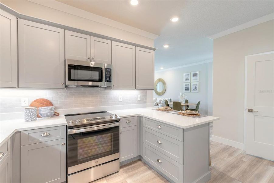 Furnished interior view inside a new home in , New Smyrna Beach (Image 7).