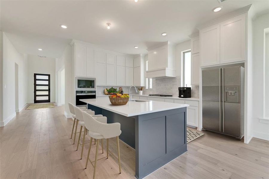 Furnished interior view inside a new home in The Homestead - 62', Rockwall (Image 15).