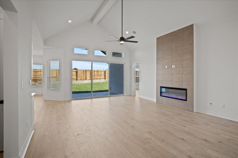 Image 13 representing the Farris by Chesmar Homes in Sunfield, Buda, TX.