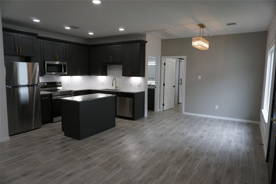 Furnished interior view inside a new home in , Willis (Image 6).
