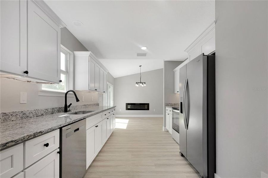 Furnished interior view inside a new home in , Belleview (Image 5).