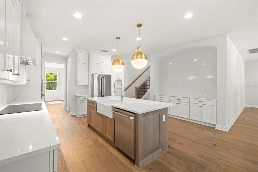 Furnished interior view inside a new home in , Tampa (Image 14). Furnished interior view inside a new home in , Tampa (Image 14).