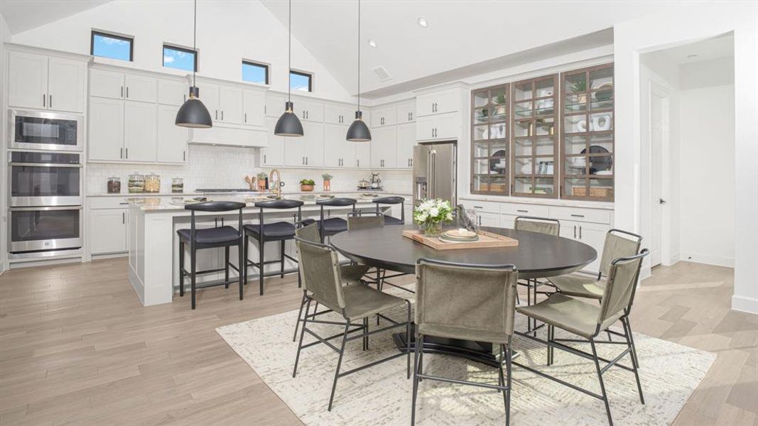 Furnished interior view inside a new home in Somerset Park, Rockwall (Image 9). Furnished interior view inside a new home in Somerset Park, Rockwall (Image 9).