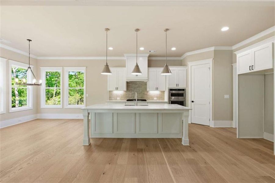 Furnished interior view inside a new home in , Clarkesville (Image 5).
